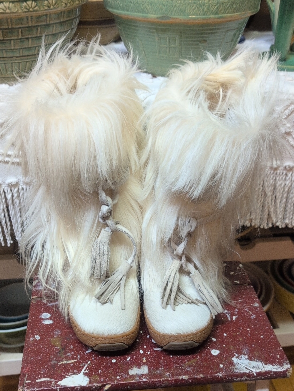OSCAR Authentic Italian Fur Boot's